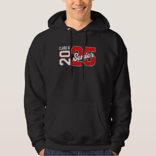 Class Of 2025 Senior 2025 Back To School 2025 Grad Hoodie