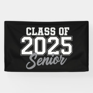 Class Of 2025 Senior Back To School 2025 Vintage  Banner