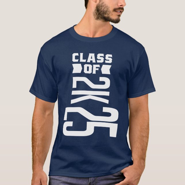Class of 2025 - Senior Graduation School T-Shirt (Front)