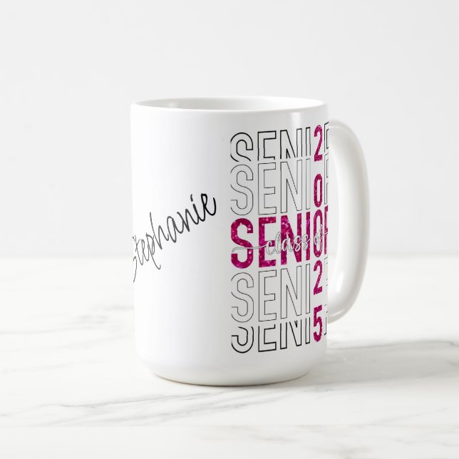 Class of 2025 Senior Mug (Front Right)