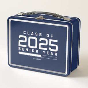 Class of 2025 Senior Year Loading Senior 2025  Metal Lunch Box