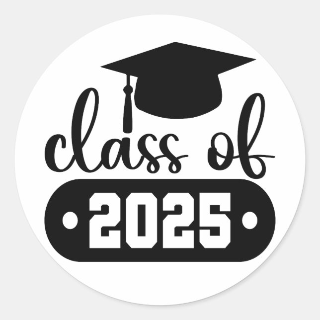 Class of 2025 Stickers (Front)