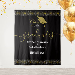 Class of 2025 Two Graduates Joint Graduation Party Tapestry