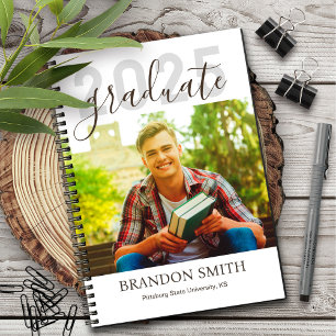 Class of 2025 University Graduation Notebook