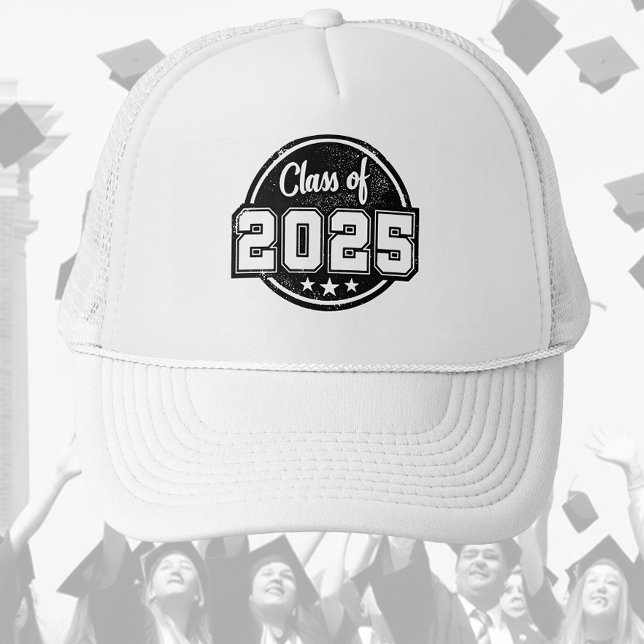 Class of 2025 Vintage Badge Trucker Hat (Creator Uploaded)