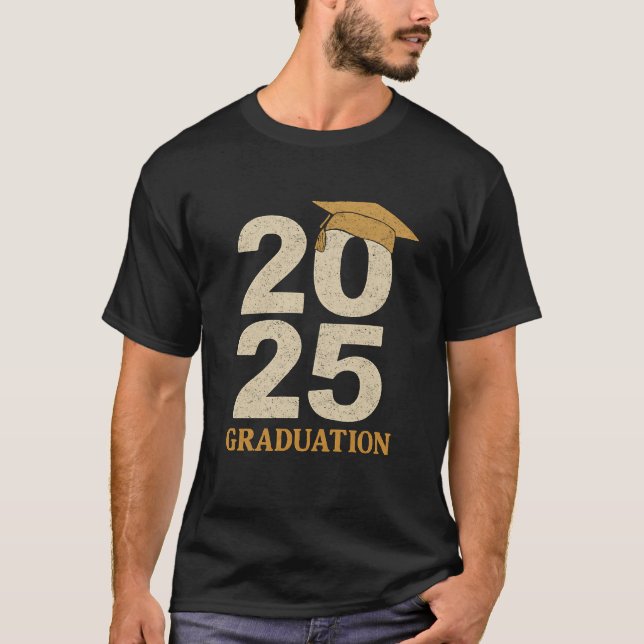 Class of 2025 Vintage Graduation Tee (Front)