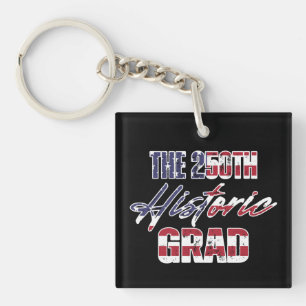 Class of 2026 250th Anniversary Graduate Vintage Key Ring