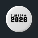 Class of 2026 6 cm round badge<br><div class="desc">Class of 2026</div>