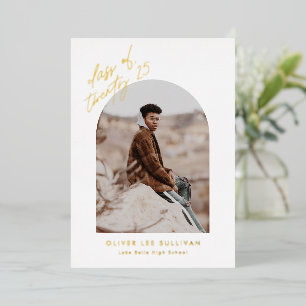 Class of 2026 Arch Photo Graduation Gold