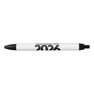 Class of 2026 black ink pen