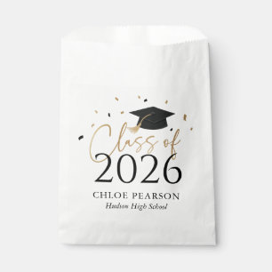 Class of 2026 Confetti Graduation Favour Bags