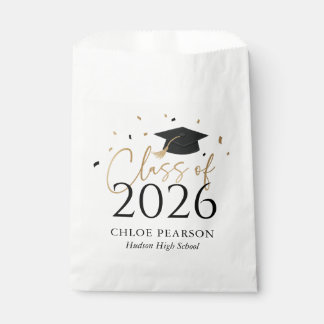 Class of 2026 Confetti Graduation Favour Bags