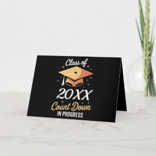 Class Of 2026 Count Down In Progress Personalised Announcement
