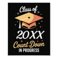 Class Of 2026 Count Down In Progress Personalised