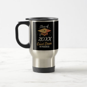 Class Of 2026 Count Down In Progress Personalised Travel Mug