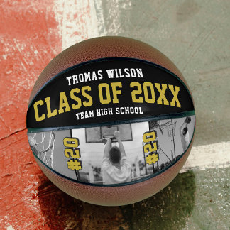 Class of 2026 Custom Photo Graduation Gift Basketball