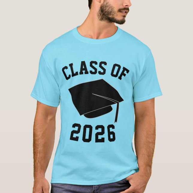 Class of 2026 Customizable Shirt (Front)