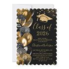 Class of 2026 Elegant Gold Glitter graduation