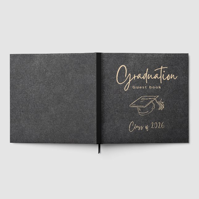 Class of 2026 For Graduate Party Guest Book (Full)