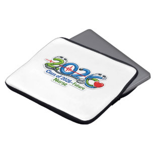 Class of 2026 Future Nurse Graduation Laptop Sleeve