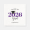 Class of 2026 Graduate Modern Purple