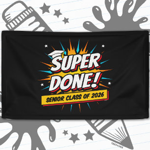 Class of 2026 Graduate Super Comic Senior 2026 Banner