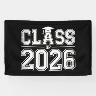 Class Of 2026 Graduation 26 Graduate Vintage Banner