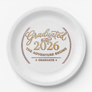 Class of 2026 Graduation / Class of 2026 Graduatio Paper Plate
