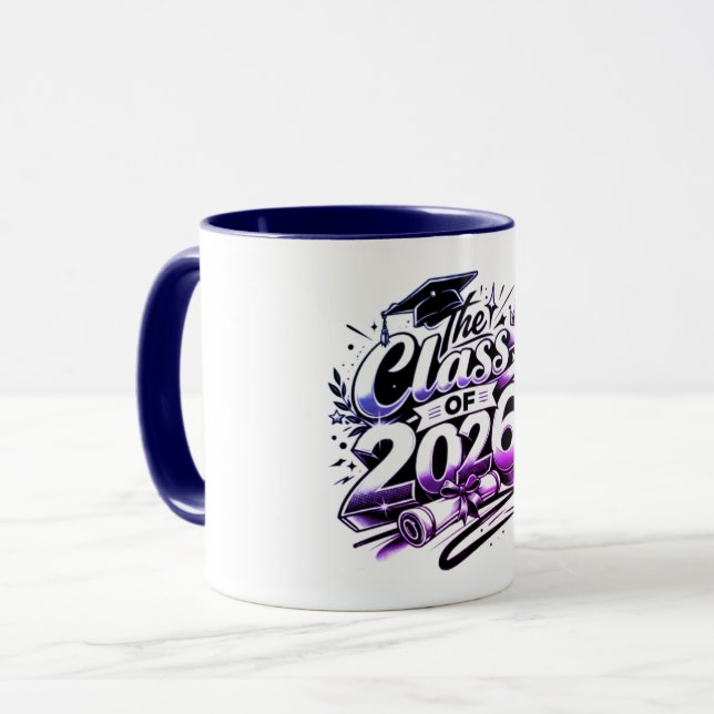  Class of 2026 Graduation CoffeeClassic Mug, 11 oz Mug (Front Left)