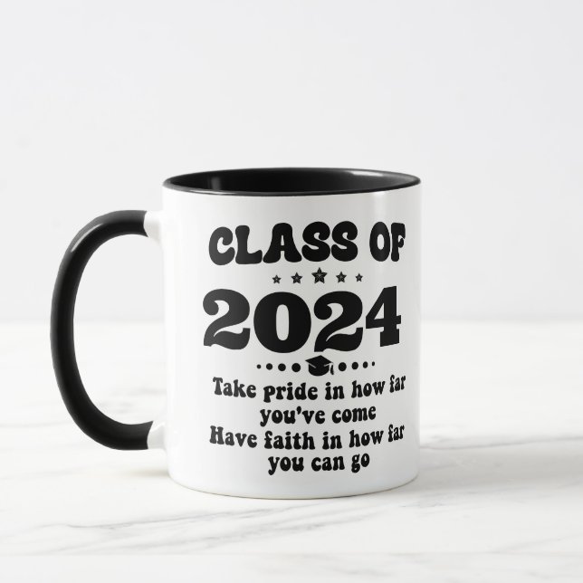 Class of 2026 Graduation Gifts Personalised Mug (Left)