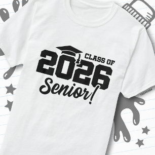 Class of 2026 Graduation Graduate Senior 2026 T-Shirt