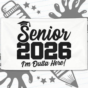 Class of 2026 Graduation High School Senior 2026 Banner