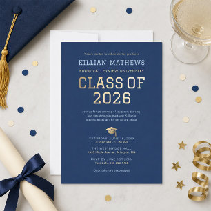 Class of 2026 Graduation Party Invitation