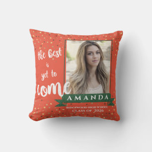 Class of 2026 Graduation Photo Keepsake Graduation Cushion