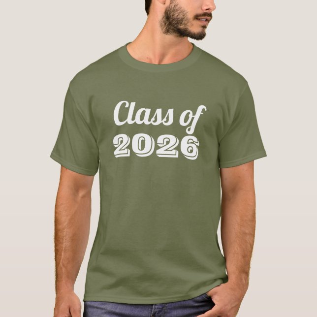 Class Of 2026 Graduation T-Shirt (Front)