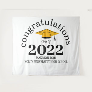 Class of 2026 graduation  tapestry