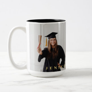 Class of 2026 graduation Two-Tone coffee mug