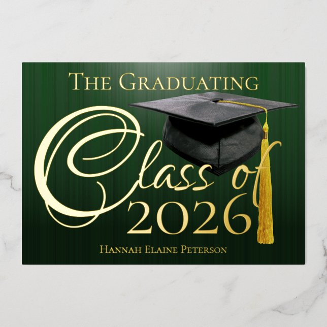 Class of 2026 Green Graduation (Front)