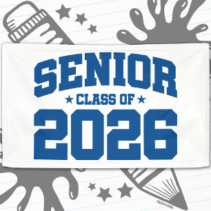Class of 2026 High School Graduation Senior 2026 Banner