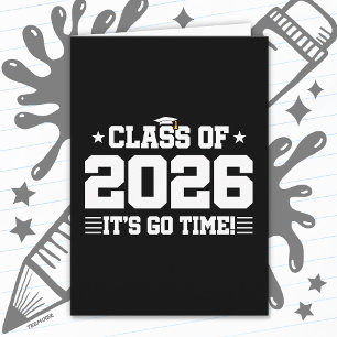 Class of 2026 High School Graduation Senior 2026 Card