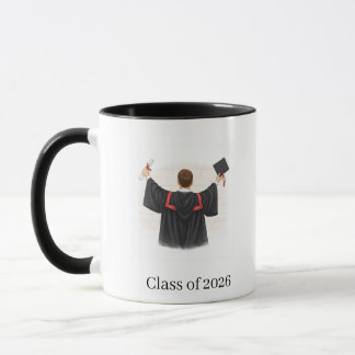 Class of 2026 Illustrated Graduation Mug