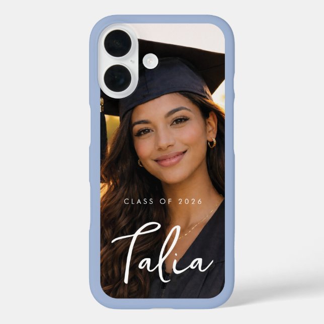CLASS OF 2026  |  MIST EDGE phone case with name (Back)