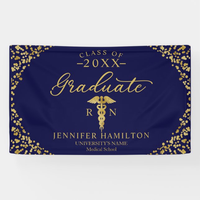 Class of 2026 Nursing School RN BSN Banner (Horizontal)
