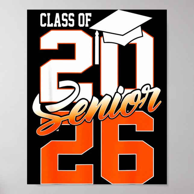 Class of 2026 player basketball senior 2026 poster (Front)