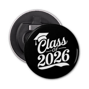 Class Of 2026 Proud Graduate Graduation Bottle Opener
