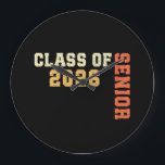 Class of 2026 Senior 2026 Graduation 2025 Student  Large Clock<br><div class="desc">Class of 2026 Senior 2026 Graduation 2025 Student Kids</div>