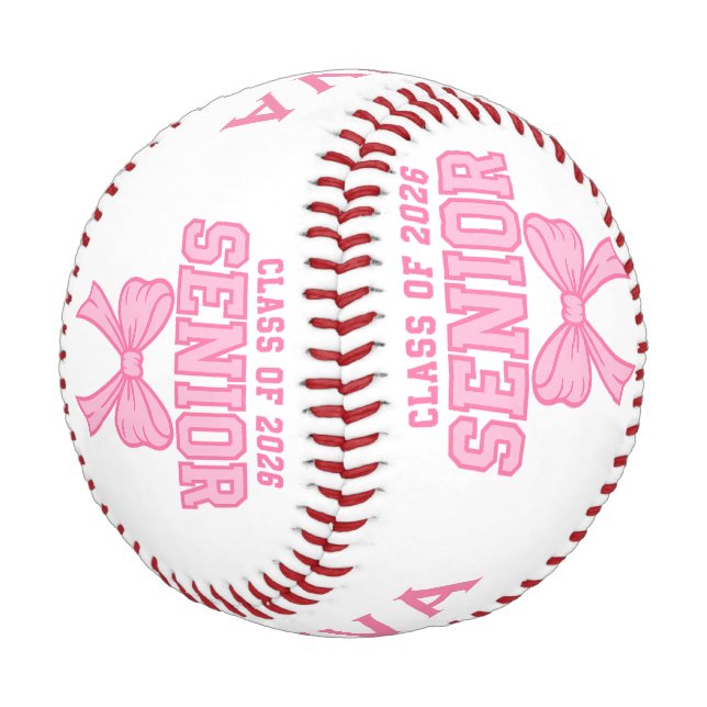 Class of 2026 Senior Baseball Keepsake (Angled)