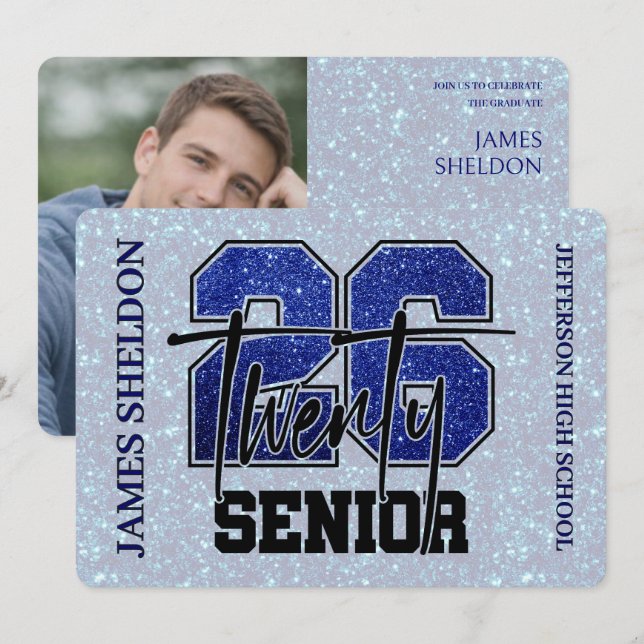 Class of 2026 Senior Graduation Announcement  (Front/Back)