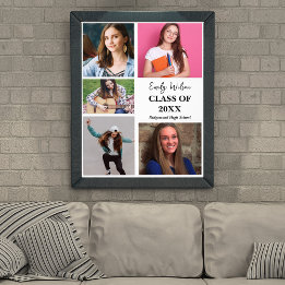 Class of 2026 Senior Graduation Announcement Photo Print