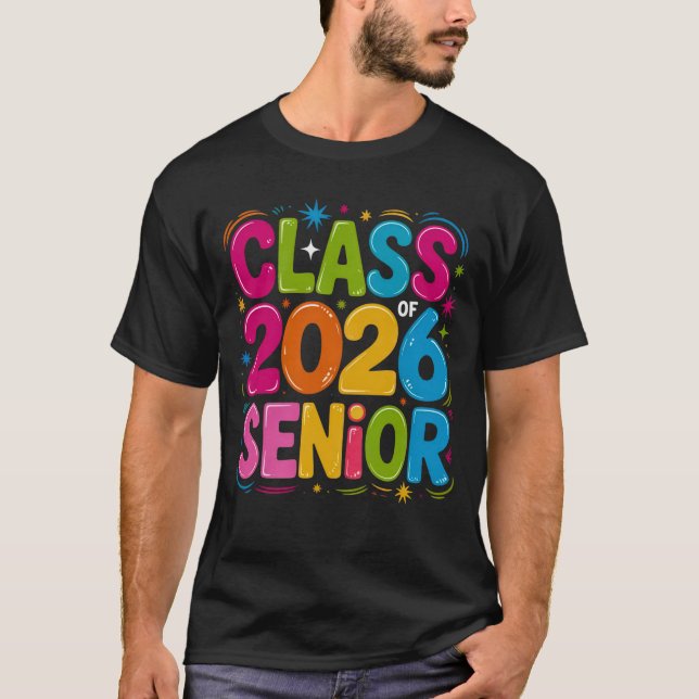 Class of 2026 Senior Shirt – Graduation 2026 High  (Front)